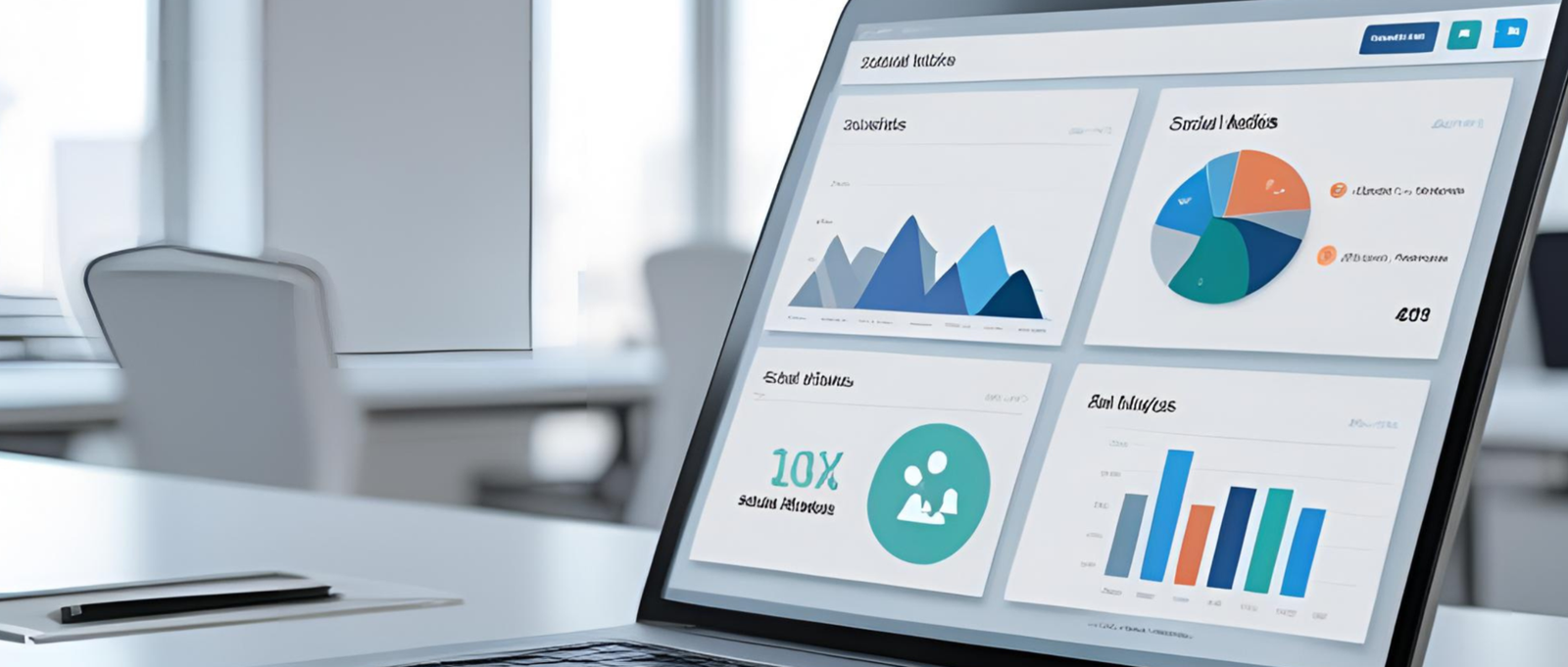 Professional digital marketing services including SEO, social media, PPC, and content marketing to increase traffic, leads, and online visibility.