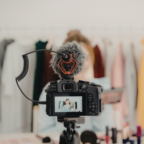 Social media content creation including graphics, posts, and videos to engage audiences and grow brand presence