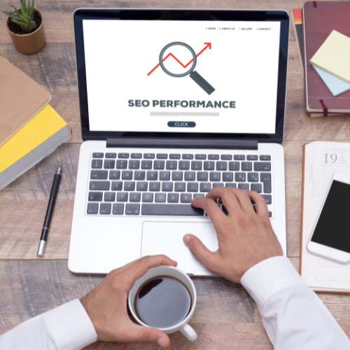 On-Page SEO optimization improving website content, meta tags, and user experience for higher search rankings