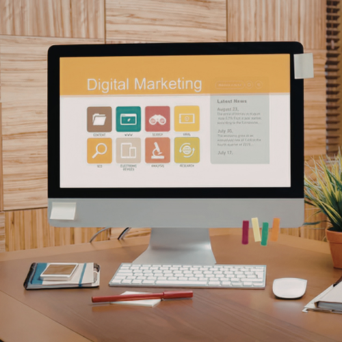 Campaign setup and management in Pune showing digital marketing dashboard, ad performance tracking, and PPC strategy