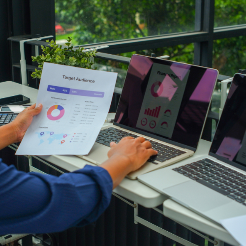 Audience and market research analysis for identifying customer behavior and trends