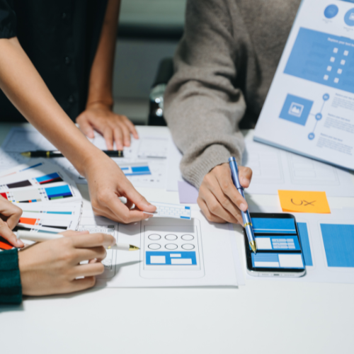 Creative ad development process for designing engaging digital advertisements and marketing campaigns