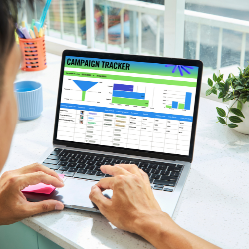 Multi-platform campaign strategy for digital marketing across social media, search engines, and online channels